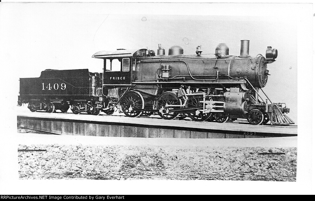 SLSF 4-6-0 #1409 - "Frisco", St Louis-San Francisco Rwy